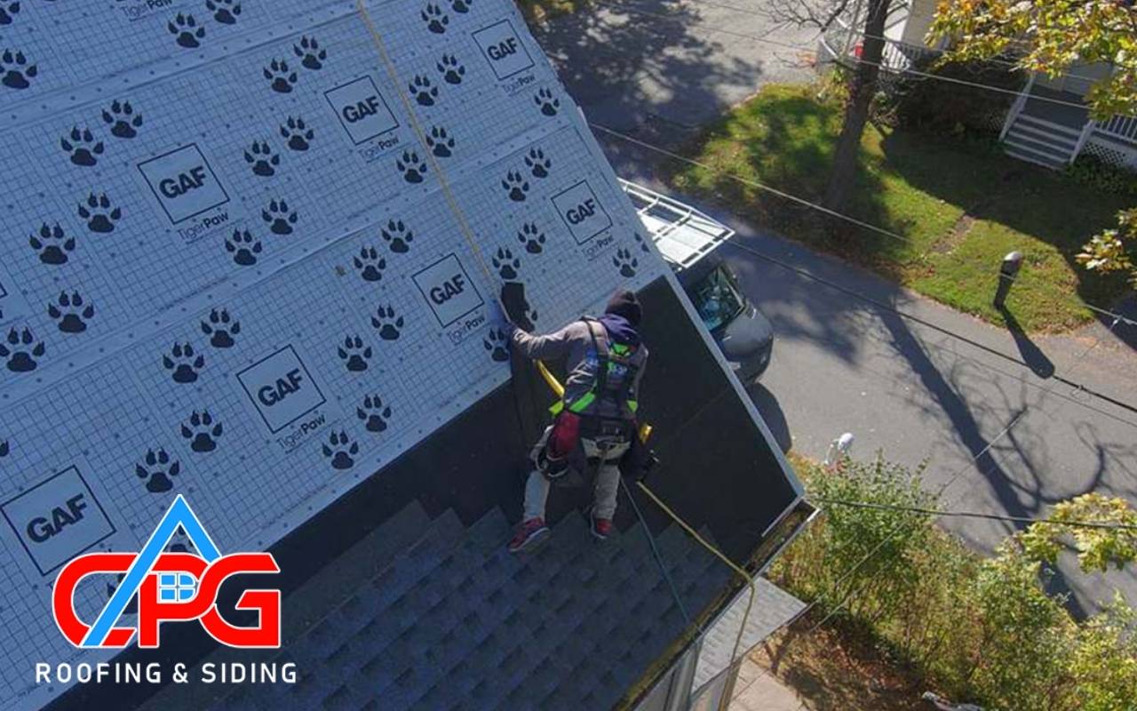 Roof inspection as part of early winter prep roofing